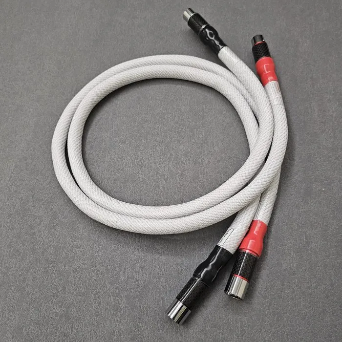 44. True Silver Series ~ XLR Balance Interconnect Cable (OCC Silver)