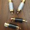 Standard OEM Carbon fiber Gold Plated Plug