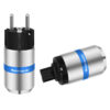 Monosaudio Schuko E106R+F186R Type-8(C7) Rhodium Plated EU Plugs (Pre-order)