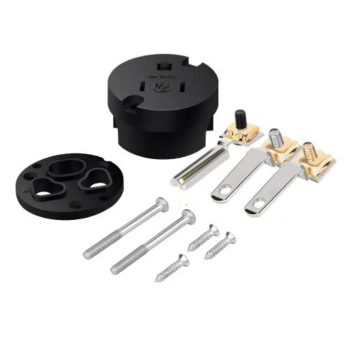 M07. Monosaudio M106R/F106R Rhodium Plated US Power Plugs (Set of 2) - Image 4