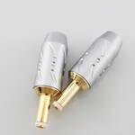 V17.  Viborg DC21G and DC25G DC Gold Plated Connectors (Set of 1)