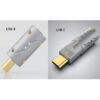 USB-B  match  USB-C cables