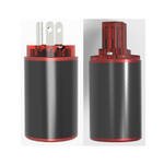 V16.  Viborg VM504Ag/VF504Ag Pure Solid Silver US Power Plugs (Set of 2)