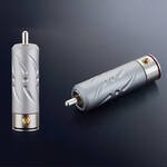 V10.  Viborg VR109R RCA Rhodium Plated Plugs (Set of 4)