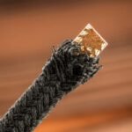 D04.  Duelund Wire V1 Silver Foil Silk/Oil Wire (per 1.0m) 