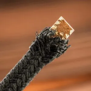 D04.  Duelund Wire V1 Silver Foil Silk/Oil Wire (per 1.0m) 