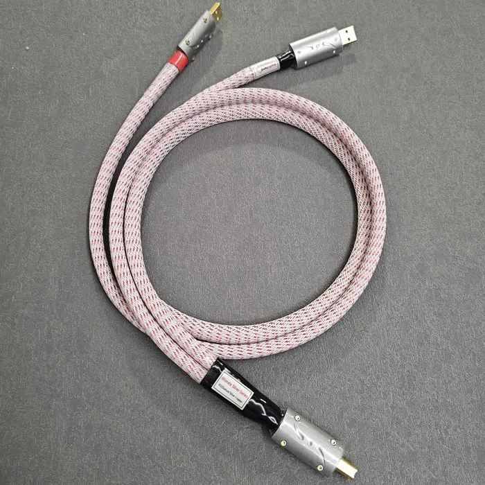 58. Ultimate Silver Series ~ USB Cable A-B / A-C / B-C (OCC Silver) - Image 2