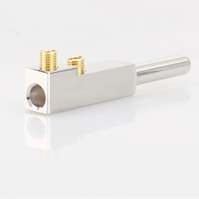 V07c.  Viborg VE502R/VF502R Rhodium Plated Schuko EU Power Plugs (Set of 2) - Image 6