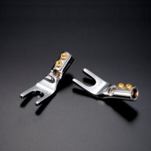 F03.  Furutech FP-201(R) Rhodium-Plated Y-Spade (Set of 4)