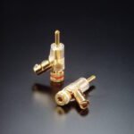 F06.  Furutech FP-202(G) Gold-Plated Banana Plugs (Set of 4)