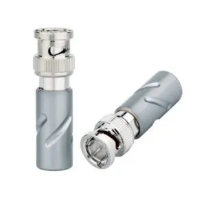 M11. Monosaudio BNC75R BNC Rhodium Plated Connectors (Set of 1)