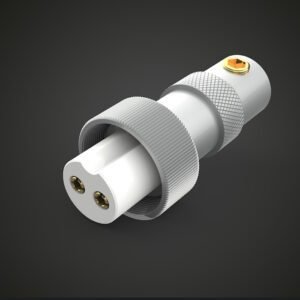 V25. Viborg GX16G Gold Plated 2 Pins GX16 Connector (Set of 1)