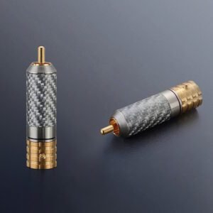 V12a. Viborg VR108G RCA Gold Plated Plugs (Set of 4)