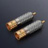 Viborg VR108G RCA Gold Plated Plugs (Set of 4)