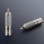 V12.  Viborg VR108R RCA Rhodium Plated Plugs (Set of 4)