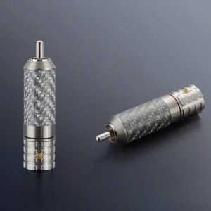 V12. Viborg VR108R RCA Rhodium Plated Plugs (Set of 4)