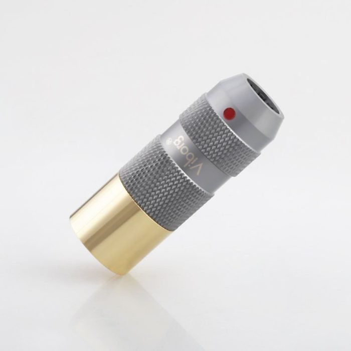 V14a. Viborg XM-202G/XF-202G Gold Plated 3 Way XLR Plugs (Set of 4) - Image 2