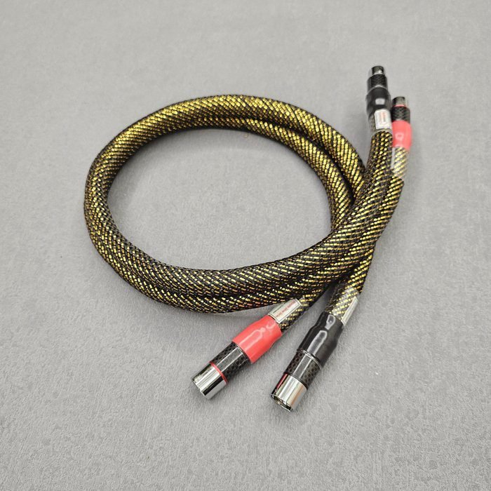 66. Flagship Series ~ XLR Balance Interconnect Cable (OCC Silver @ Duelund Copper) - Image 2
