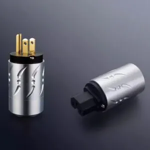 V09a.  Viborg VM502G/VF502G Gold Plated US Power Plugs (Set of 2)
