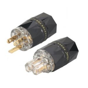 V06a. Viborg VM503G/VF503G Gold Plated US Power Plugs (Set of 2)