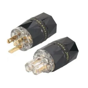 V06a.  Viborg VM503G/VF503G Gold Plated US Power Plugs (Set of 2)