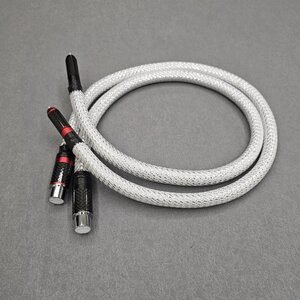 44x. True Silver Series ~ XLR to RCA or RCA to XLR Interconnect Cable (OCC Silver)