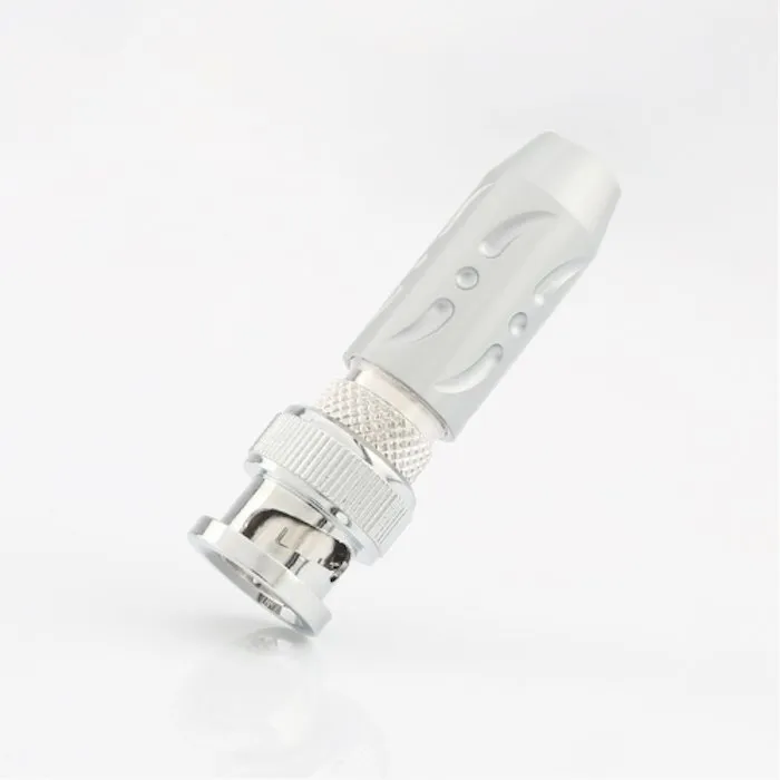 V19.  VD302R BNC Rhodium Plated Connectors (Set of 1) 