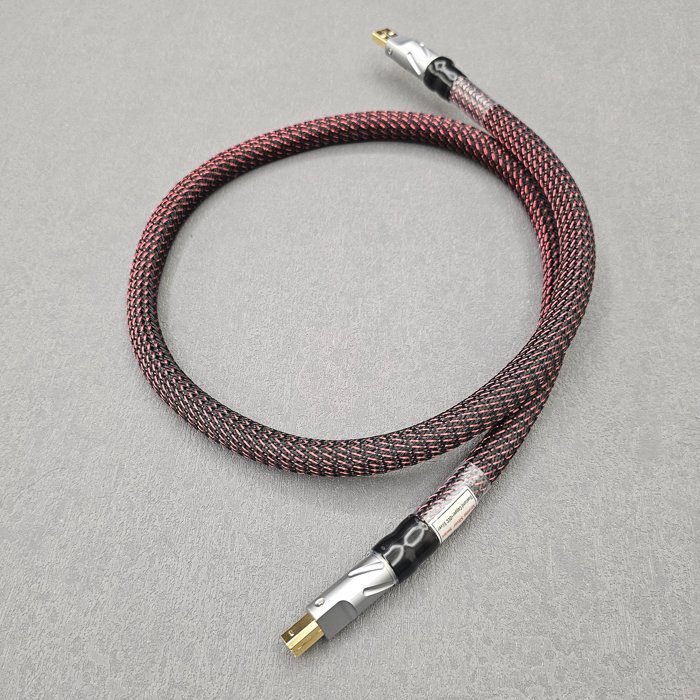 36z. Xtreme Silver Series ~ USB Cable A-B (Duelund Copper + OCC Silver)