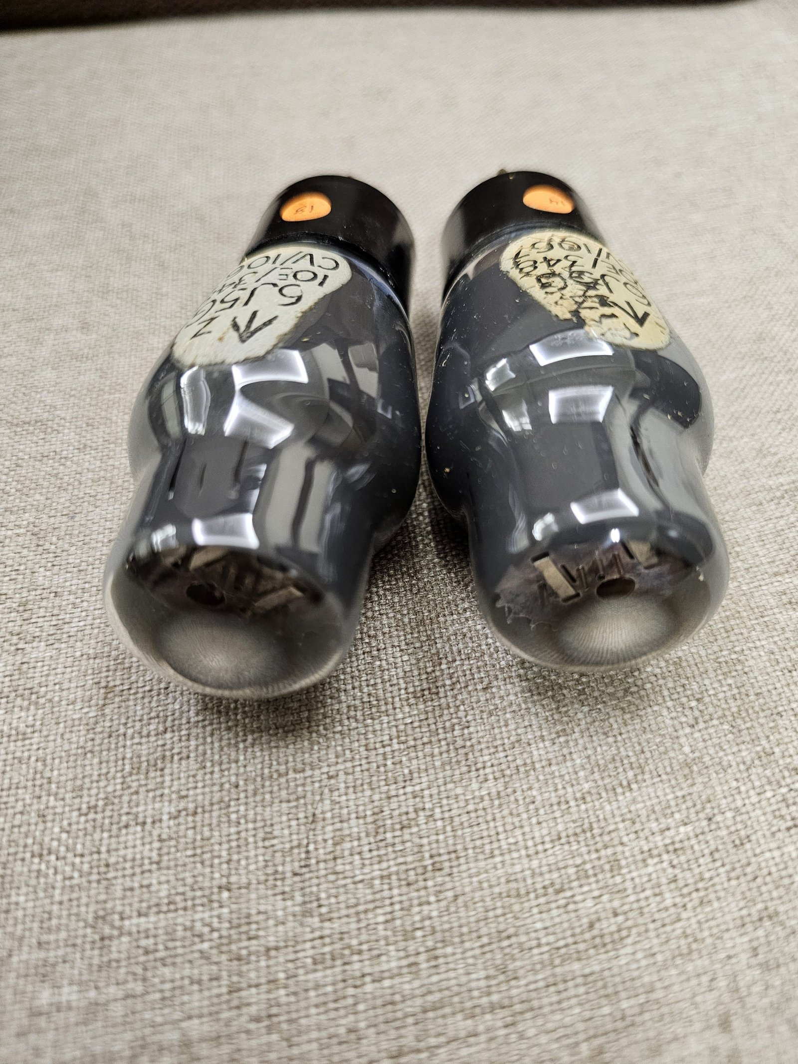 X07. L63 6J5G ~ GEC made in England Amplitrex tested pair - Image 3