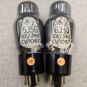 X07. L63 6J5G ~ GEC made in England Amplitrex tested pair