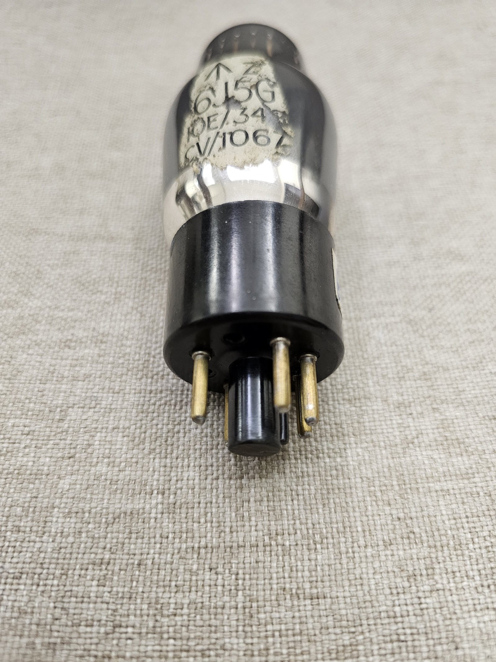 X07. L63 6J5G ~ GEC made in England Amplitrex tested pair - Image 7