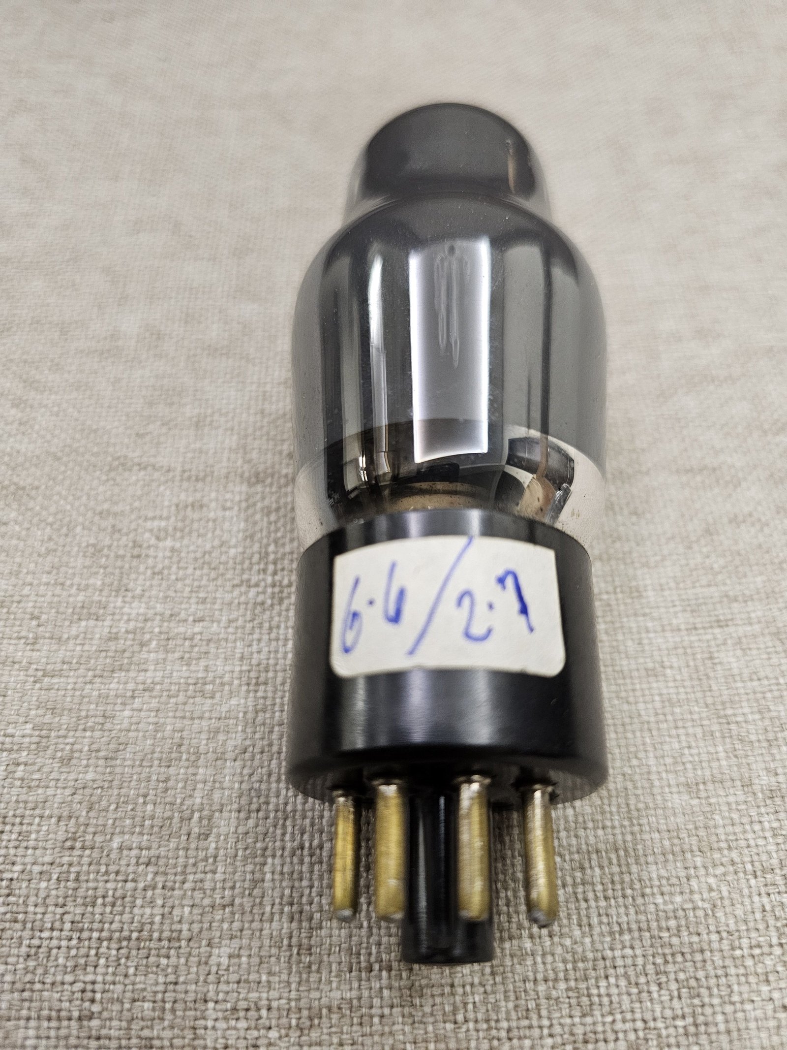 X07. L63 6J5G ~ GEC made in England Amplitrex tested pair - Image 8