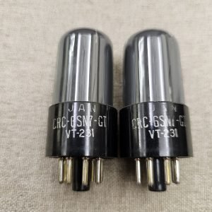 X15. 6SN7/VT-231 ~ by RCA JAN CRC pair