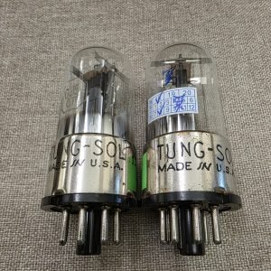 X18. 6J5GT pair ~ by Tung-Sol