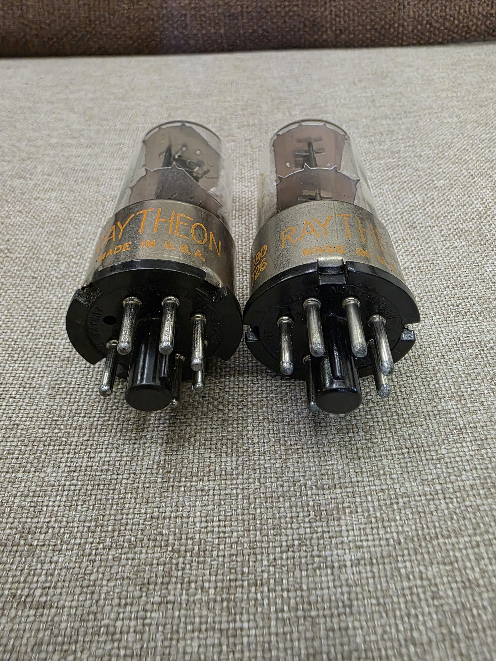 X19. 6J5GT pair ~ by Raytheon - Image 4